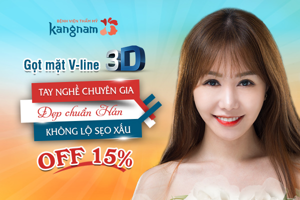 [OFF 20%] Gọt mặt V Line 3D do chuyên gia hàng đầu thực hiện: Đẹp chuẩn Hàn – Không lộ sẹo xấu