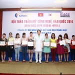 Tiếng vang hội thảo thẩm mỹ công nghệ Hàn Quốc 2014